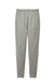 District DT1310 Womens Perfect Tri Fleece Jogger Sweatpants w/ Pockets Grey Frost Flat Back