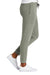 District DT1310 Womens Perfect Tri Fleece Jogger Sweatpants w/ Pockets Grey Frost Side