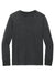 District Youth Perfect Tri Long Sleeve Crewneck T-Shirt Black Frost Flat Front