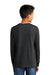 District Youth Perfect Tri Long Sleeve Crewneck T-Shirt Black Frost Back