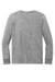 District Youth Perfect Tri Long Sleeve Crewneck T-Shirt Grey Frost Flat Back