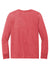 District Youth Perfect Tri Long Sleeve Crewneck T-Shirt Red Frost Flat Back