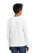 District Youth Perfect Tri Long Sleeve Crewneck T-Shirt White Back