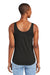 District DT151 Womens Perfect Tri Relaxed Tank Top Black Back