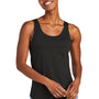 District Womens Perfect Tri Relaxed Tank Top - Black