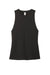 District DT153 Womens Perfect Tri Muscle Tank Top Black Flat Front