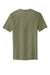 District DT5000 Mens The Concert Short Sleeve Crewneck T-Shirt Military Green Frost Flat Back