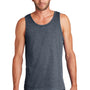 District Mens The Concert Tank Top - Heather Navy Blue