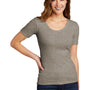 District Womens Very Important Short Sleeve Scoop Neck T-Shirt - Grey Frost