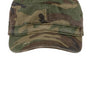 District Mens Distressed Adjustable Military Hat - Military Camo