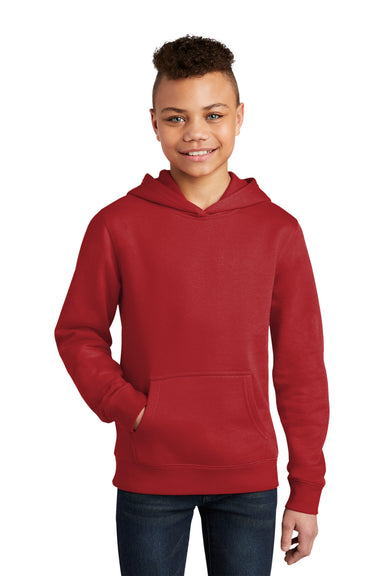 District Youth Very Important Fleece Hooded Sweatshirt Hoodie Classic Red Front