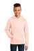 District Youth Very Important Fleece Hooded Sweatshirt Hoodie Rosewater Pink Front