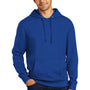 District Mens Very Important Fleece Hooded Sweatshirt Hoodie - Deep Royal Blue