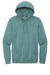 District DT6100 Mens Very Important Fleece Hooded Sweatshirt Hoodie Eucalyptus Blue Flat Front