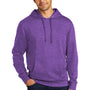 District Mens Very Important Fleece Hooded Sweatshirt Hoodie - Heather Purple