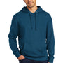 District Mens Very Important Fleece Hooded Sweatshirt Hoodie - Neptune Blue