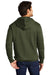District Mens Very Important Fleece Hooded Sweatshirt Hoodie Olive Green Side