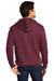 District Mens Very Important Fleece Hooded Sweatshirt Hoodie Plum Purple Side
