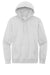 District DT6100 Mens Very Important Fleece Hooded Sweatshirt Hoodie White Smoke Flat Front
