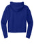 District DT6101 V.I.T. Fleece Hooded Sweatshirt Hoodie Deep Royal Blue Flat Back