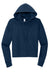 District DT6101 V.I.T. Fleece Hooded Sweatshirt Hoodie New Navy Blue Flat Front