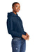 District DT6101 V.I.T. Fleece Hooded Sweatshirt Hoodie New Navy Blue 3Q