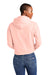 District DT6101 V.I.T. Fleece Hooded Sweatshirt Hoodie Rosewater Pink Back