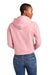 District DT6101 V.I.T. Fleece Hooded Sweatshirt Hoodie Wisteria Pink Back