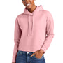 District Womens V.I.T. Fleece Hooded Sweatshirt Hoodie - Wisteria Pink