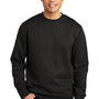 District Mens Very Important Fleece Crewneck Sweatshirt - Black