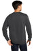 District Mens Very Important Fleece Crewneck Sweatshirt Charcoal Grey Side