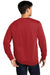 District Mens Very Important Fleece Crewneck Sweatshirt Classic Red Side