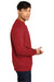 District Mens Very Important Fleece Crewneck Sweatshirt Classic Red Side