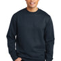 District Mens Very Important Fleece Crewneck Sweatshirt - New Navy Blue