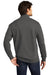 District Mens Very Important 1/4 Zip Sweatshirt Charcoal Grey Side