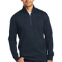 District Mens Very Important 1/4 Zip Sweatshirt - New Navy Blue