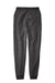 District DT6107 V.I.T. Fleece Jogger Sweatpants w/ Pockets Heathered Charcoal Grey Flat Back