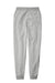 District DT6107 V.I.T. Fleece Jogger Sweatpants w/ Pockets Heather Light Grey Flat Back