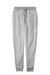 District DT6107 V.I.T. Fleece Jogger Sweatpants w/ Pockets Heather Light Grey Flat Front