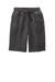 District DT6108 V.I.T. Fleece Shorts w/ Pockets Heathered Charcoal Grey Flat Front