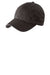 District DT610 Mens Adjustable Hat Black Front