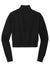 District DT6111 V.I.T. Fleece 1/4 Zip Sweatshirt Black Flat Back
