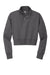 District DT6111 V.I.T. Fleece 1/4 Zip Sweatshirt Heathered Charcoal Grey Flat Front