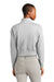 District DT6111 V.I.T. Fleece 1/4 Zip Sweatshirt Heather Light Grey Back