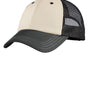 District Mens Adjustable Hat - Sandstone/Charcoal Grey