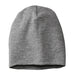 District DT618 Slouch Beanie Heather Light Grey Front