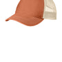 District Mens Adjustable Hat - Burnt Orange/Stone