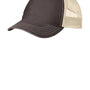 District Mens Adjustable Hat - Chocolate Brown/Stone