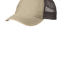 District Mens Adjustable Hat - Khaki Brown/Chocolate Brown
