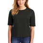 District Womens Very Important Boxy Short Sleeve Crewneck T-Shirt - Black